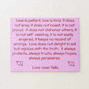 Puzzle El amor nunca falla