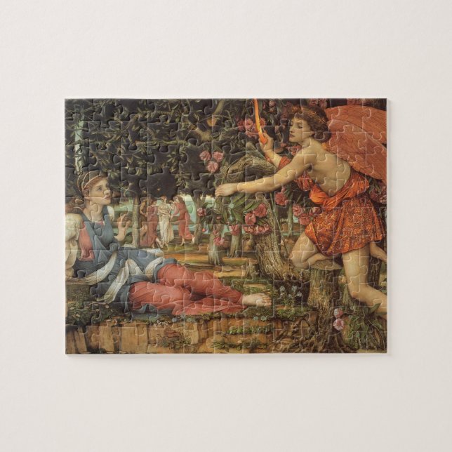 Puzzle El amor y la mucama de John Stanhope (Horizontal)