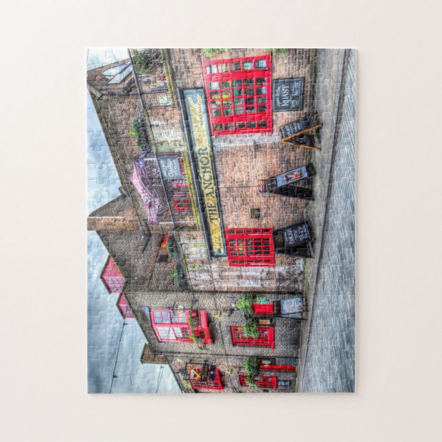 Puzzle El Anchor Pub London (Vertical)