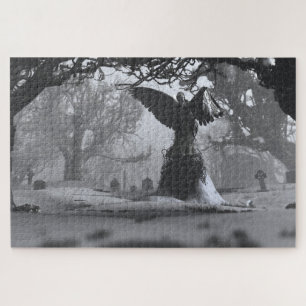 Puzzle El ángel negro (invierno)