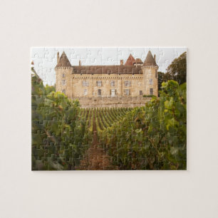 Puzzle El antiguo castillo medieval Chateau de Rully en l