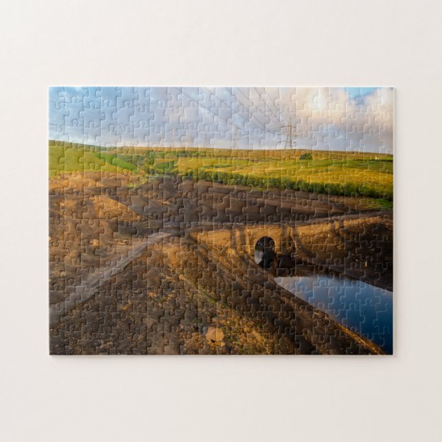 Puzzle El antiguo puente packhorse de Baitings (Horizontal)