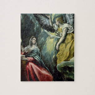 Puzzle El anuncio, c.1575 (aceite en lona)