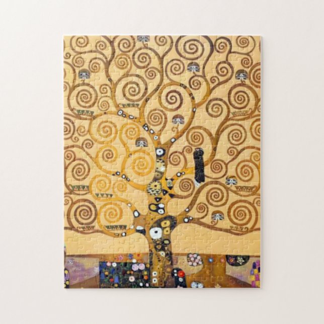 Puzzle El Árbol De La Vida Gustav Klimt (Vertical)