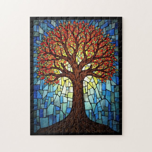 Puzzle El árbol de la vida rompe para adultos Naturaleza  (Vertical)