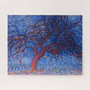 Puzzle El árbol rojo de Piet Mondrian