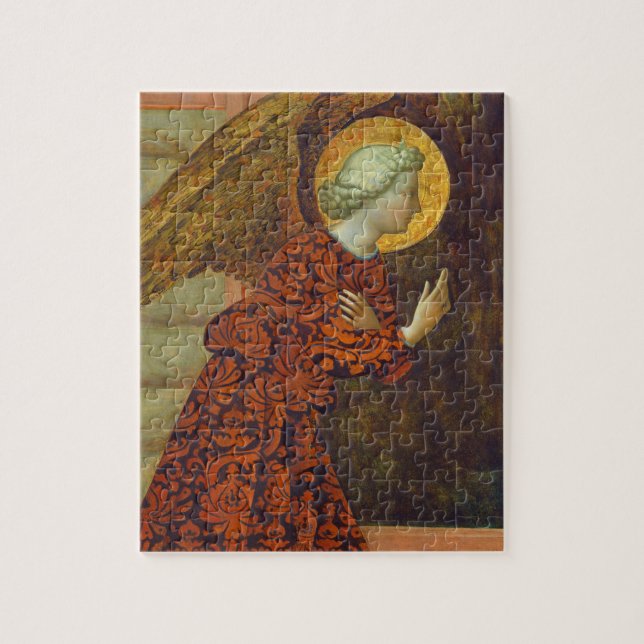 Puzzle El arcángel Gabriel, C. 1430 (tempera en el panel) (Vertical)