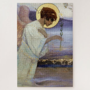 Puzzle "El arcángel Gabriel" por Mikhail Nesterov