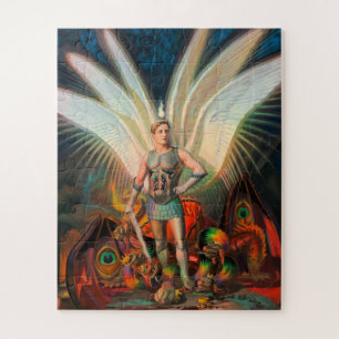 Puzzle El Arcángel Michael derrota al dragón