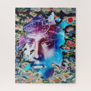 Puzzle El arte abstracto de la corona de la corona de oru