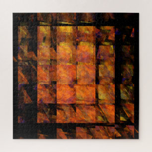 Puzzle El arte abstracto de la pared