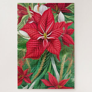 Puzzle El arte Amaryllis Poinsettia Hybrid AI