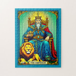 Puzzle El arte de la carta del emperador Tarot