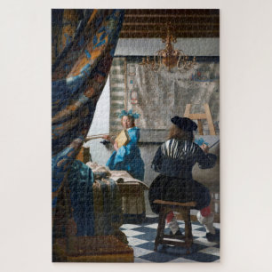 Puzzle El arte de pintar, Johannes Vermeer