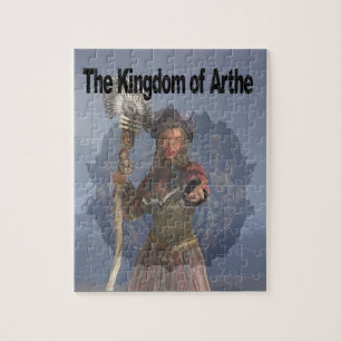 Puzzle El arte de portada del Reino de Arthe
