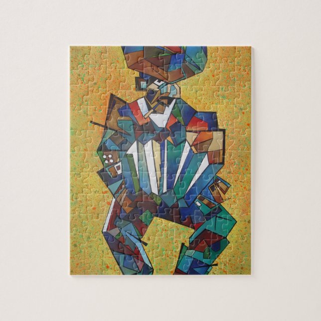 Puzzle El arte del cubismo acordeonista (Vertical)