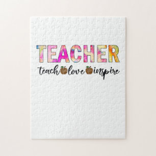 Puzzle El arte del profesorado inspira amor