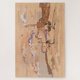 Puzzle El arte paisajístico de la Ciudad Vieja de Jerusal