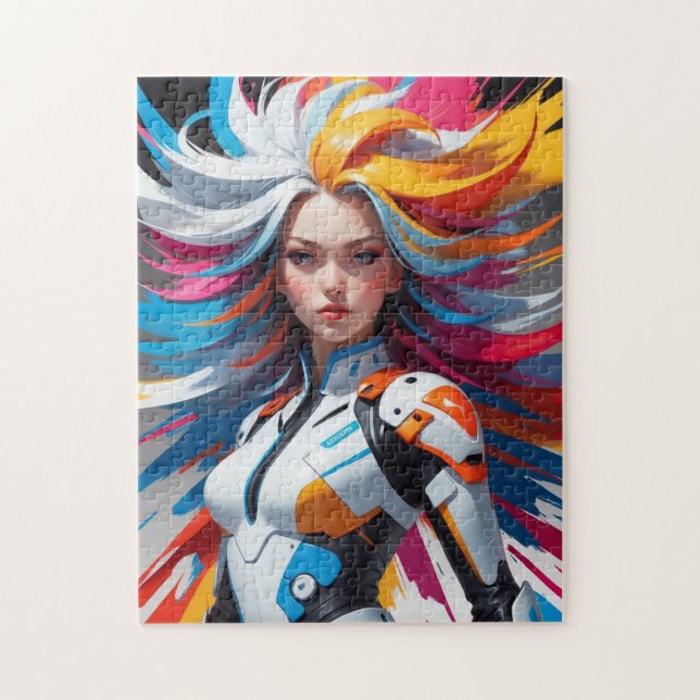 Puzzle El arte pop colorido (Vertical)