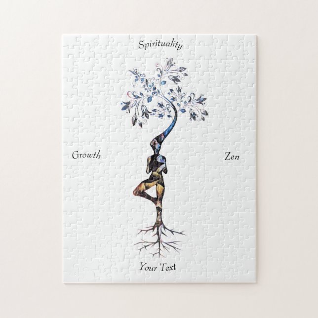 Puzzle El Arte zen crece como un árbol (Vertical)