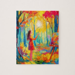 Puzzle El artista brillante