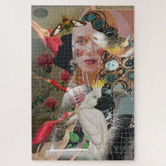 Puzzle El artístico estudio de las aves en Alba