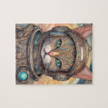 El astronauta del gato detalla el arte del anime