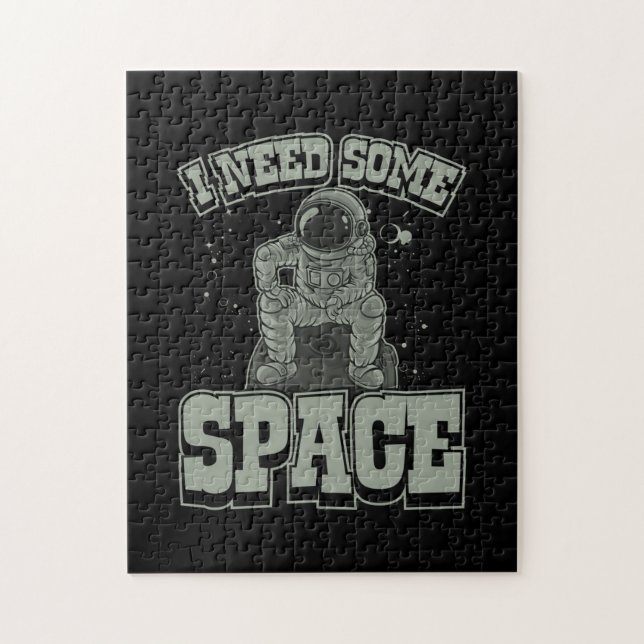 Puzzle El astronauta necesita algo de espacio (Vertical)