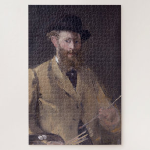 Puzzle El autorretrato de Édouard Manet con paleta