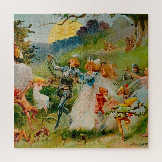 Puzzle “El baile de las hadas” de ES Hardy (Vertical)