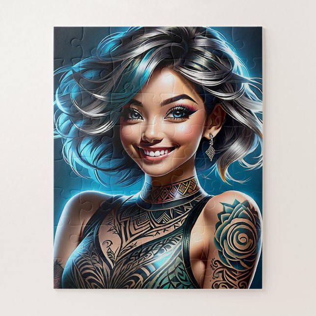 Puzzle El baile es una actividad que puede disfrutar la g (Vertical)