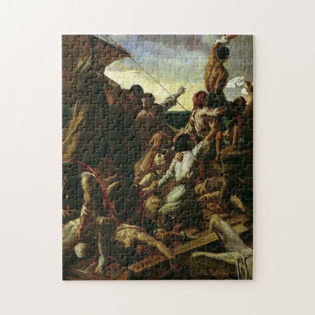 Puzzle El baldaquino de la Medusa Théodore Géricault (Vertical)