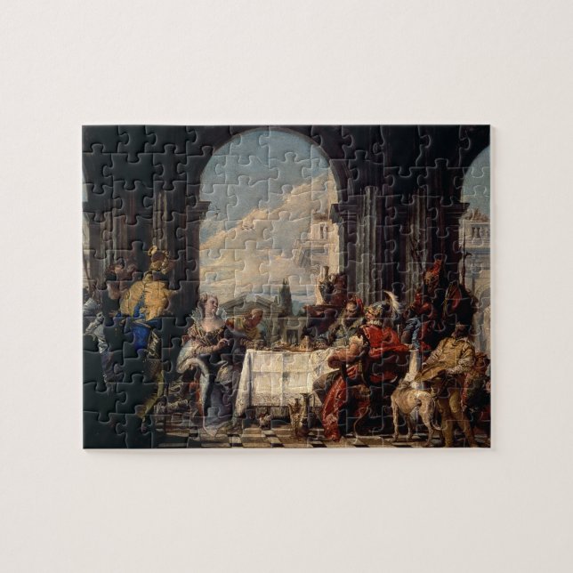 Puzzle El banquete de Anthony y de Cleopatra, c.1744 (Horizontal)