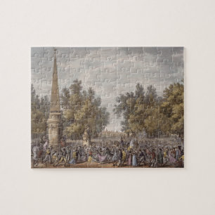 Puzzle El banquete de Virgil en Mantua, 24 Vendemiaire,