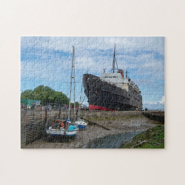 Puzzle El barco abandonado TSS Duke of Lancaster (Horizontal)