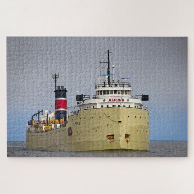 Puzzle El barco Alpena Duluth Minnesota (Horizontal)