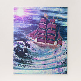 Puzzle El barco "Guardado por Dios"