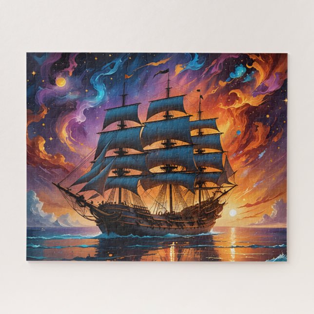 Puzzle El barco mágico (Horizontal)