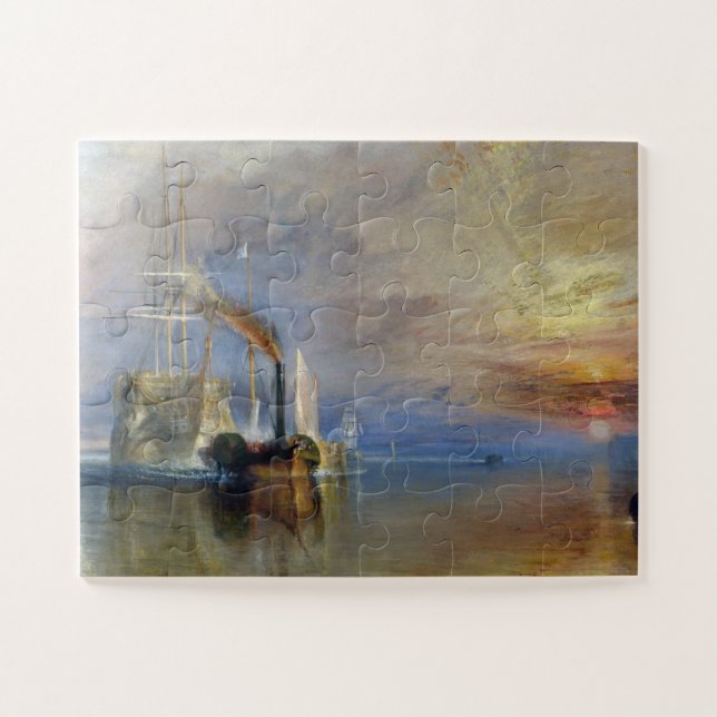 Puzzle El barco temerario de Turner (Horizontal)