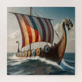 Puzzle El barco Viking Long