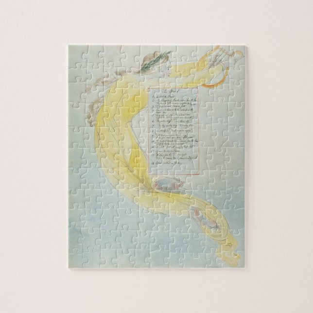 Puzzle "El bardo", diseña 52 "de los poemas de Thomas GR (Vertical)