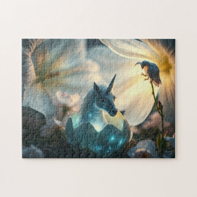 Puzzle El bebé Unicornio (Horizontal)