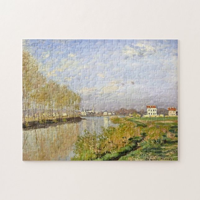 Puzzle El Bella Artes del Monet del Sena Argenteuil (Horizontal)