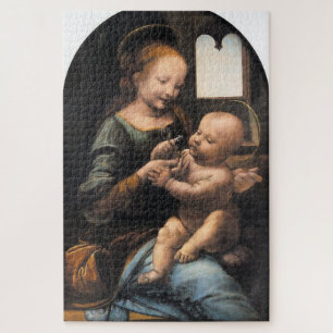 Puzzle El Benois Madonna - Leonardo da Vinci (1478-1480)