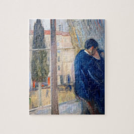 Puzzle El beso (de Edvard Munch)