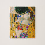 Puzzle El beso de Gustav Klimt<br><div class="desc">El beso de Gustav Klimt,  1907</div>