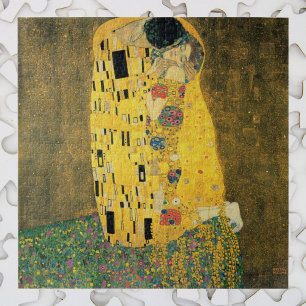 Puzzle El Beso de Gustav Klimt, Arte Antiguo Moderno Art 