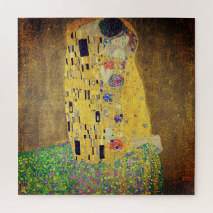 Puzzle El beso de Gustav Klimt, detalle 1