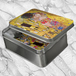 Puzzle El beso de Gustav Klimt, vintage Art Nouveau<br><div class="desc">¡La pintura suprema del amor, un hermoso diseño con el que celebrar al El día de San Valentín! El Kiss (detalle) (1907-1908) de Gustav Klimt es un simbolismo de la época victoriana vintage del arte, el amor al arte y la pintura romántica de una pareja romántica en varios tonos de...</div>