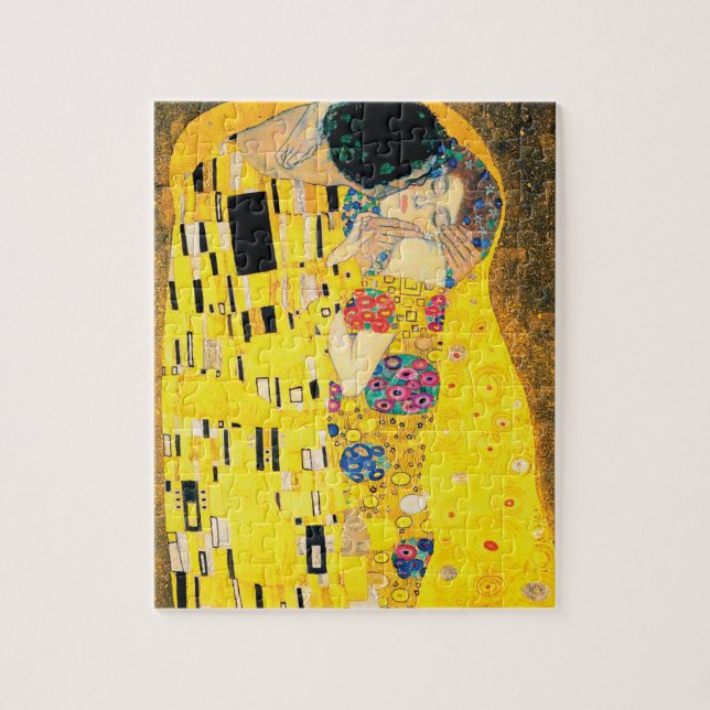 Puzzle El beso de Gustavo Klimt (Vertical)